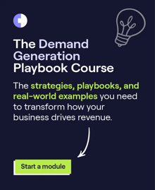 Start the demand generation course